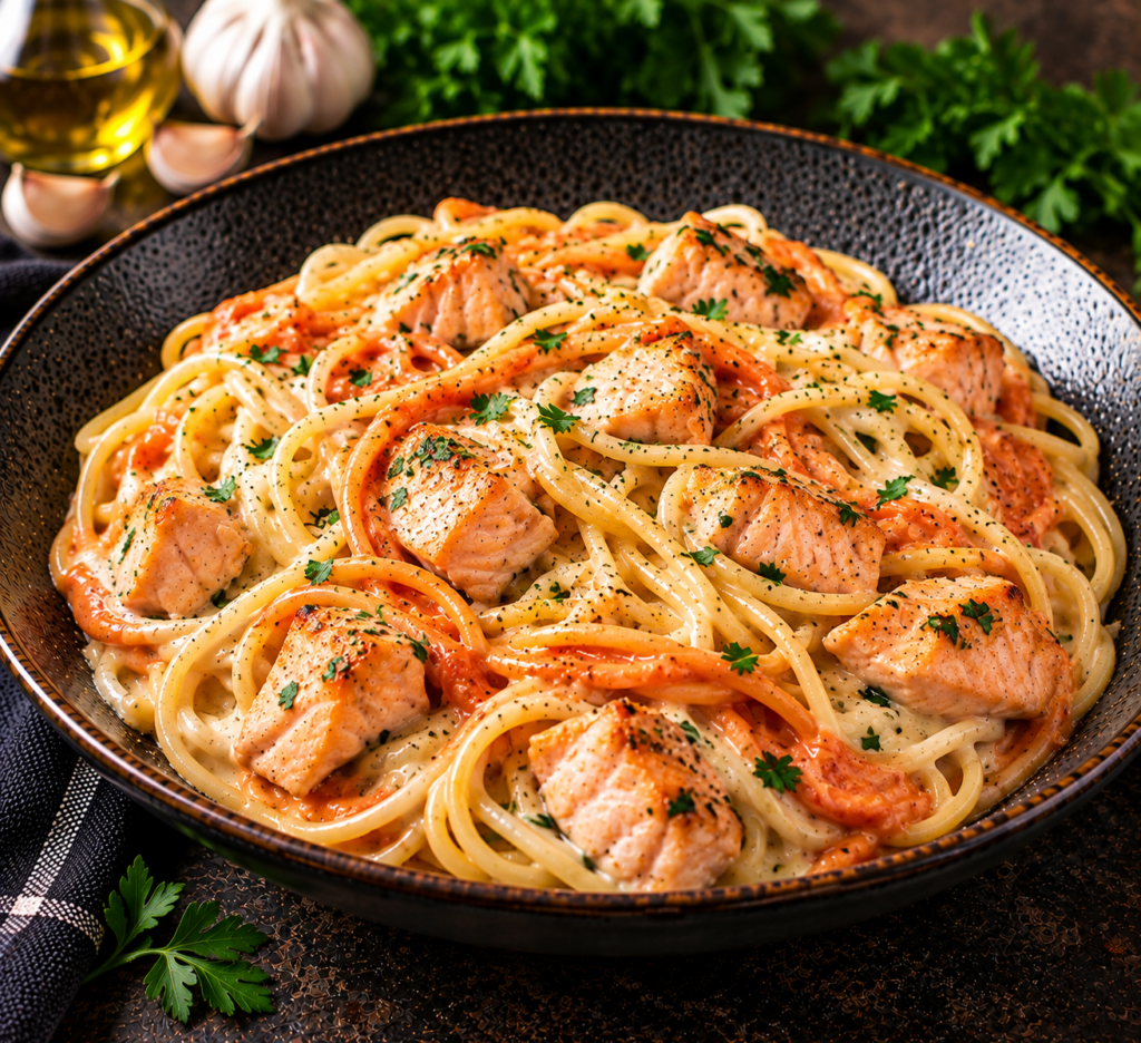 158. Pasta al Salmone