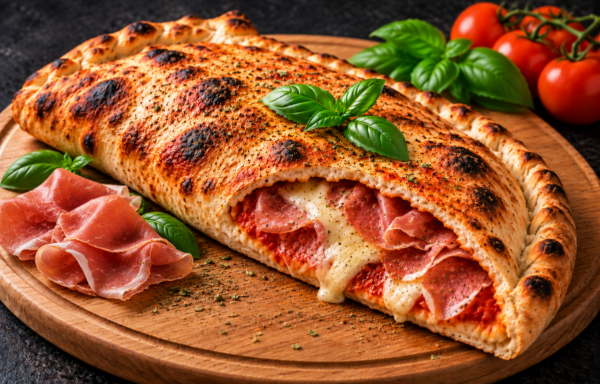 Vegan Calzone Prosciutto