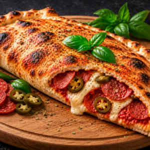 Vegan Calzone Diavola