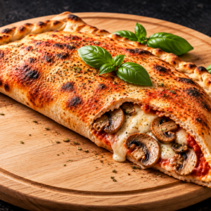 Vegan Calzone Funghi